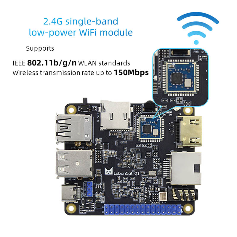 Rockchip RK3528A Linux hovedkort ombord SBC -brett